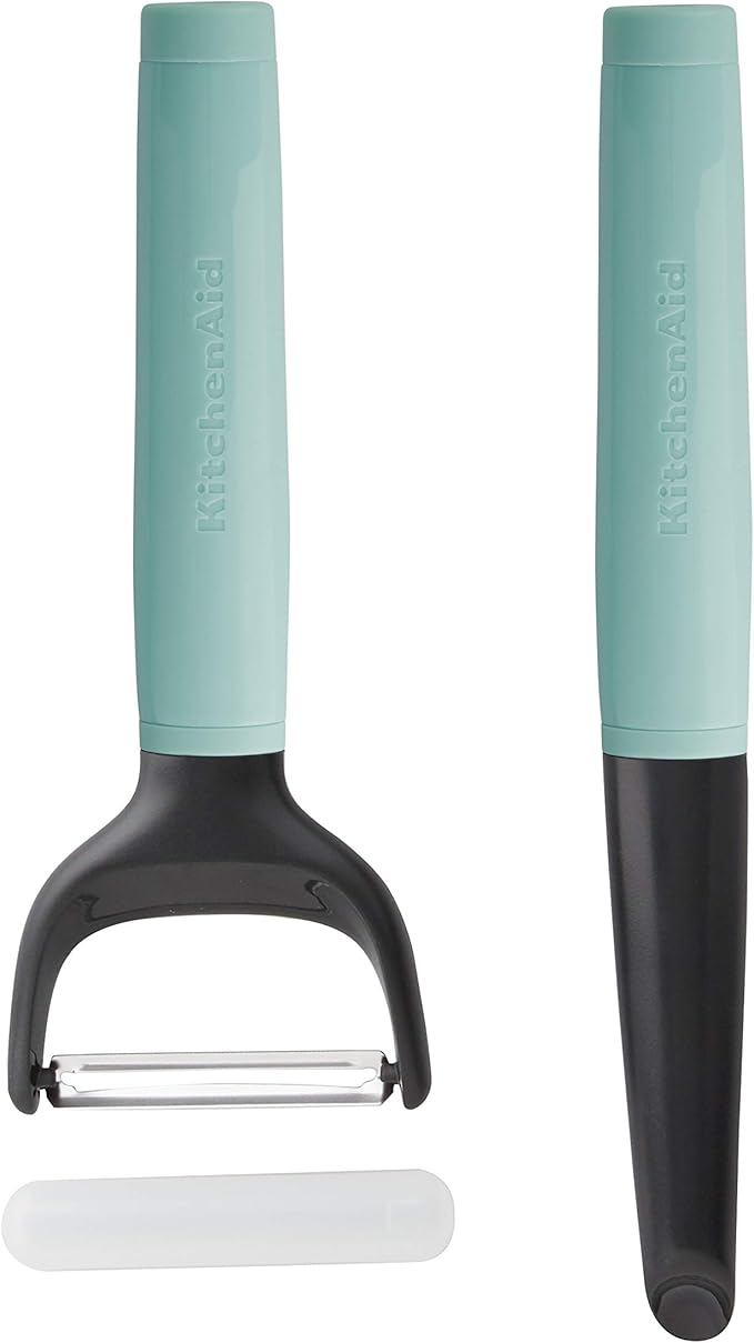 KitchenAid Universal Y and Euro Peeler Set, 2 Piece, Empire Red
