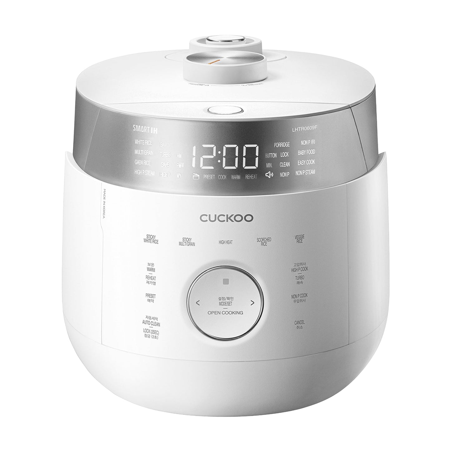 CUCKOO Twin Pressure Induction Rice Cooker, 20-Cup Cooked, CRP-LHTR1009FW