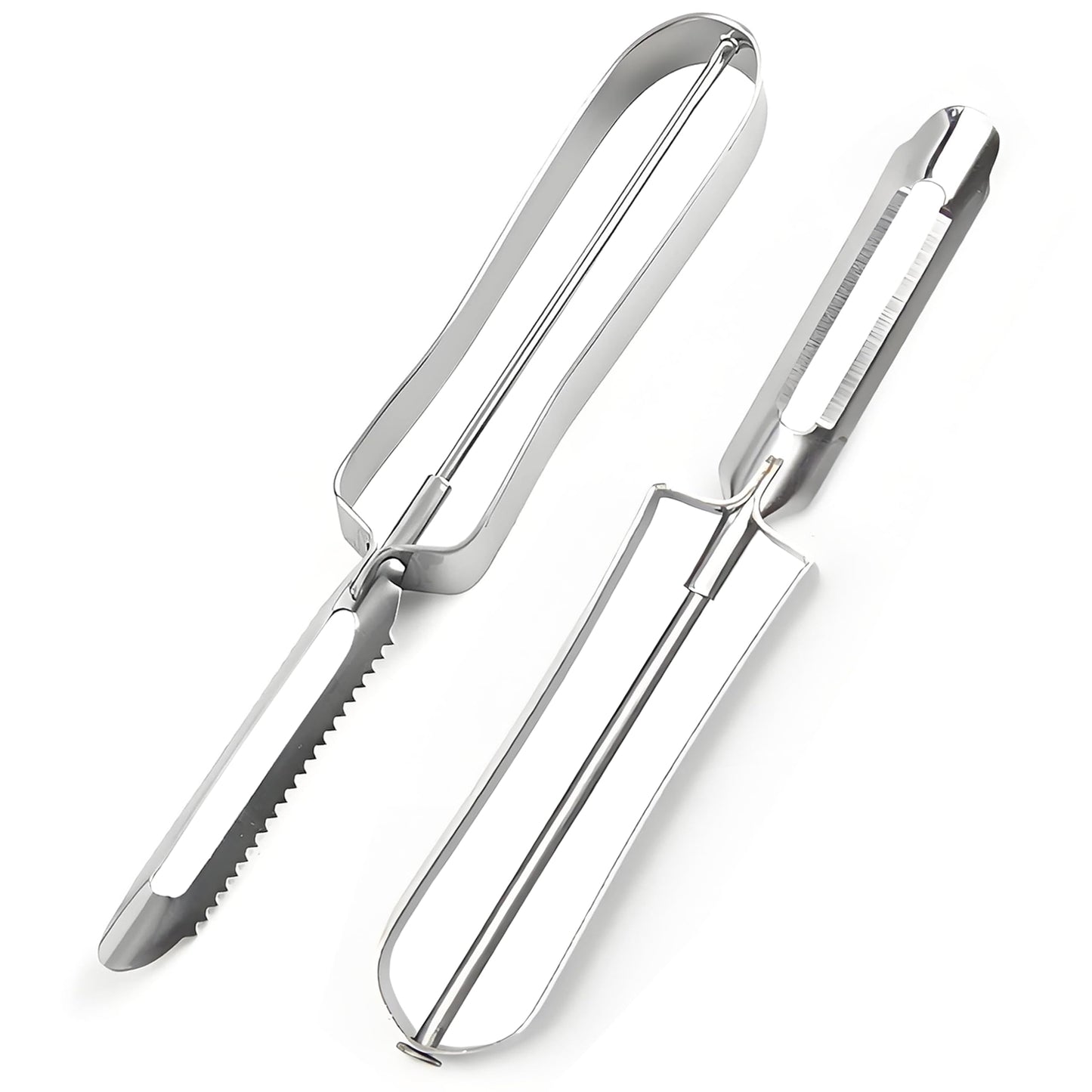 Potato Peelers for Kitchen, 2 Pcs, Just Like Mom's old steel Peeler