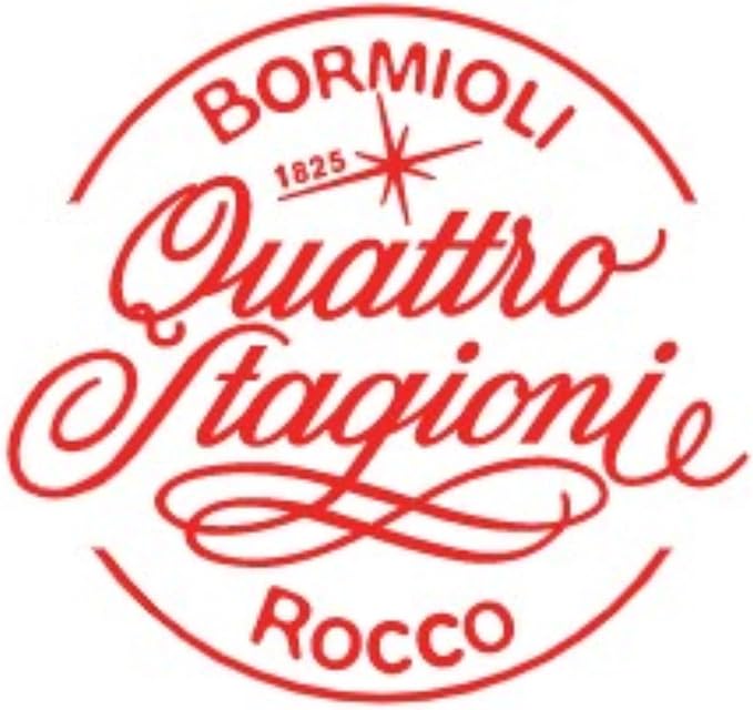 Bormioli Rocco Quattro Stagioni Mason Jar - ClearGold, 10.75 Oz, Set of 12