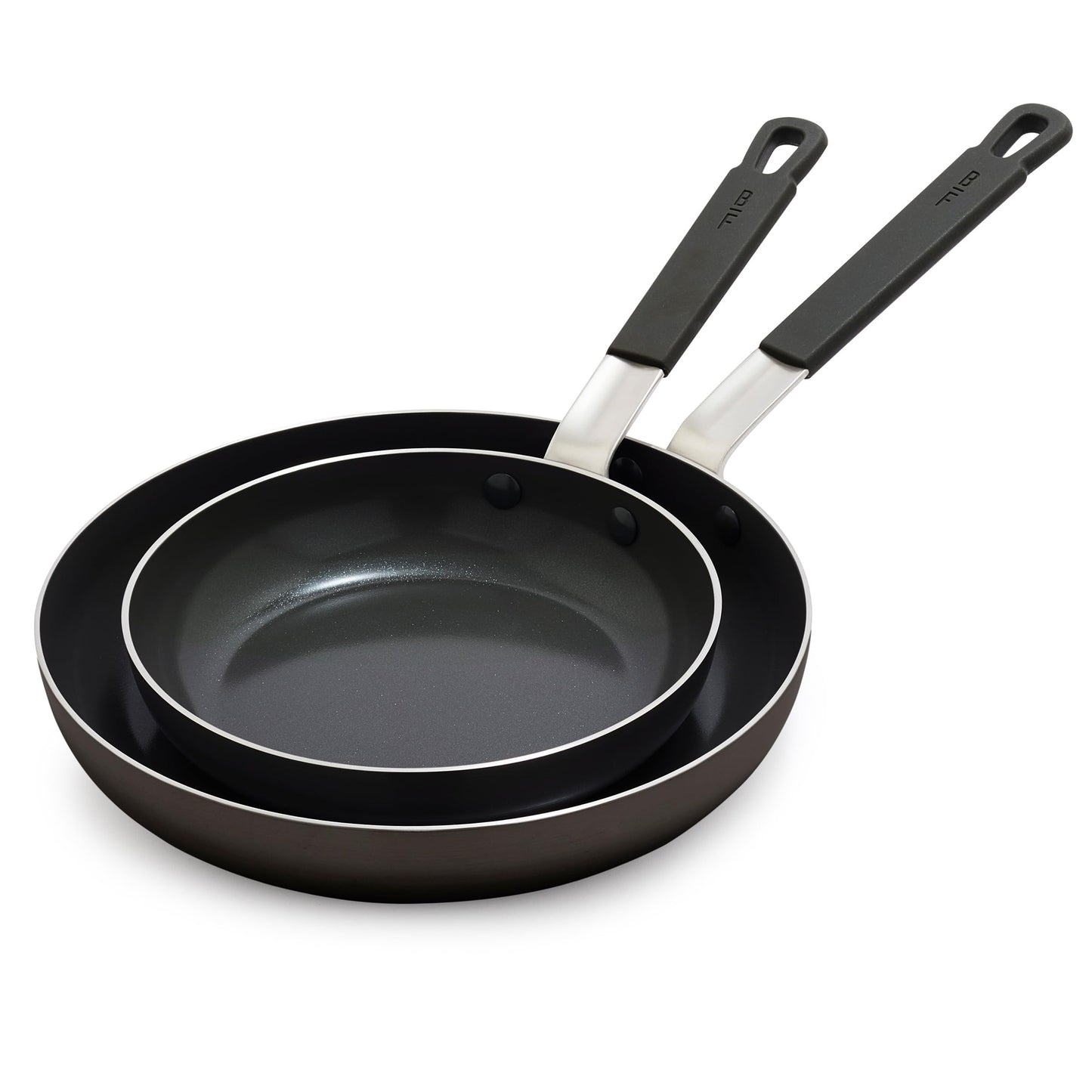 GreenPan x Bobby Flay 10" Diamond Ceramic Nonstick Frying Pan, Cream White