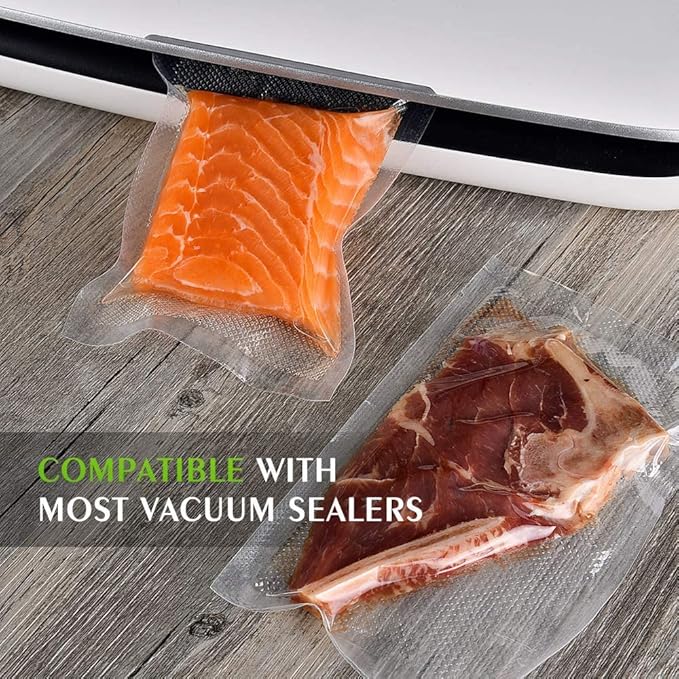 Vacuum Sealer Bags Rolls for Food - Seal a Meal Bags - 11inx20 Rolls 2 Pack-XinBaoLong Commercial Grade Heavy Duty BPA Free Great for Vac Storage