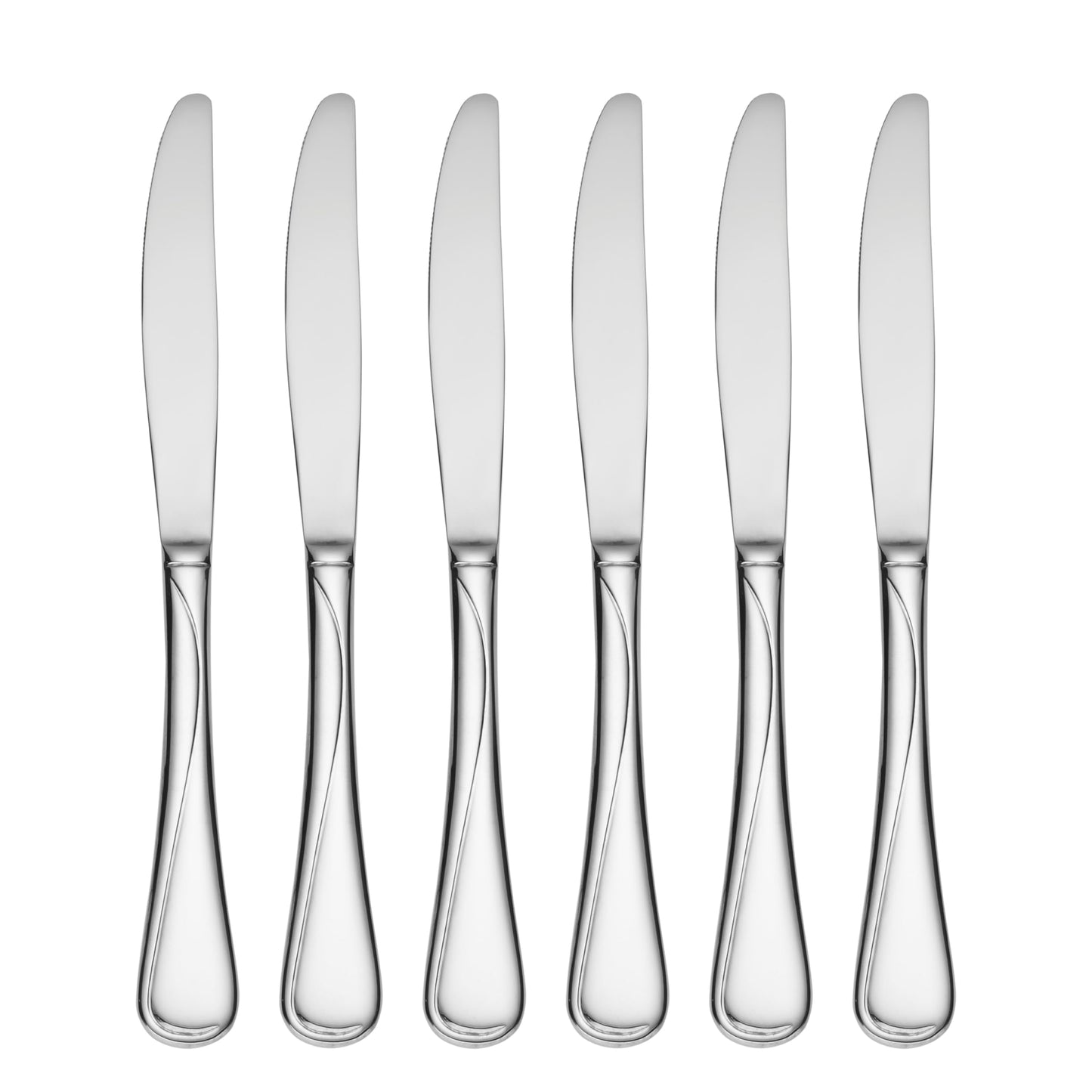 Oneida Flight Dinner Knives Silverware Set for 4, Flatware