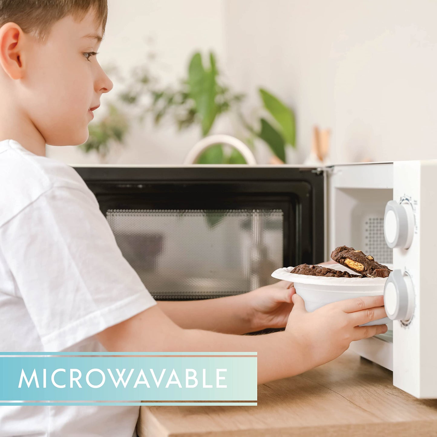 PLASTICPRO Round Plastic 12 ounce Bowls Microwaveable 200 Count