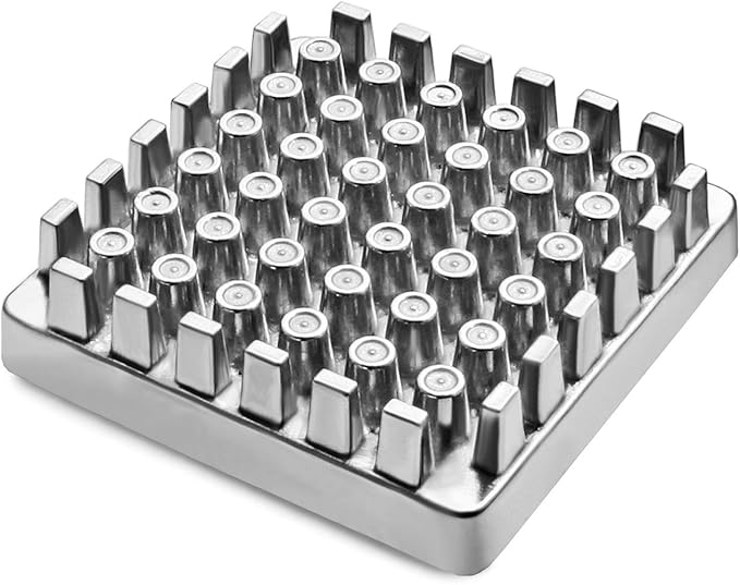 New Star Foodservice 37364 French Fry Cutter Replacement Pushing Plate, 1/4", Metallic