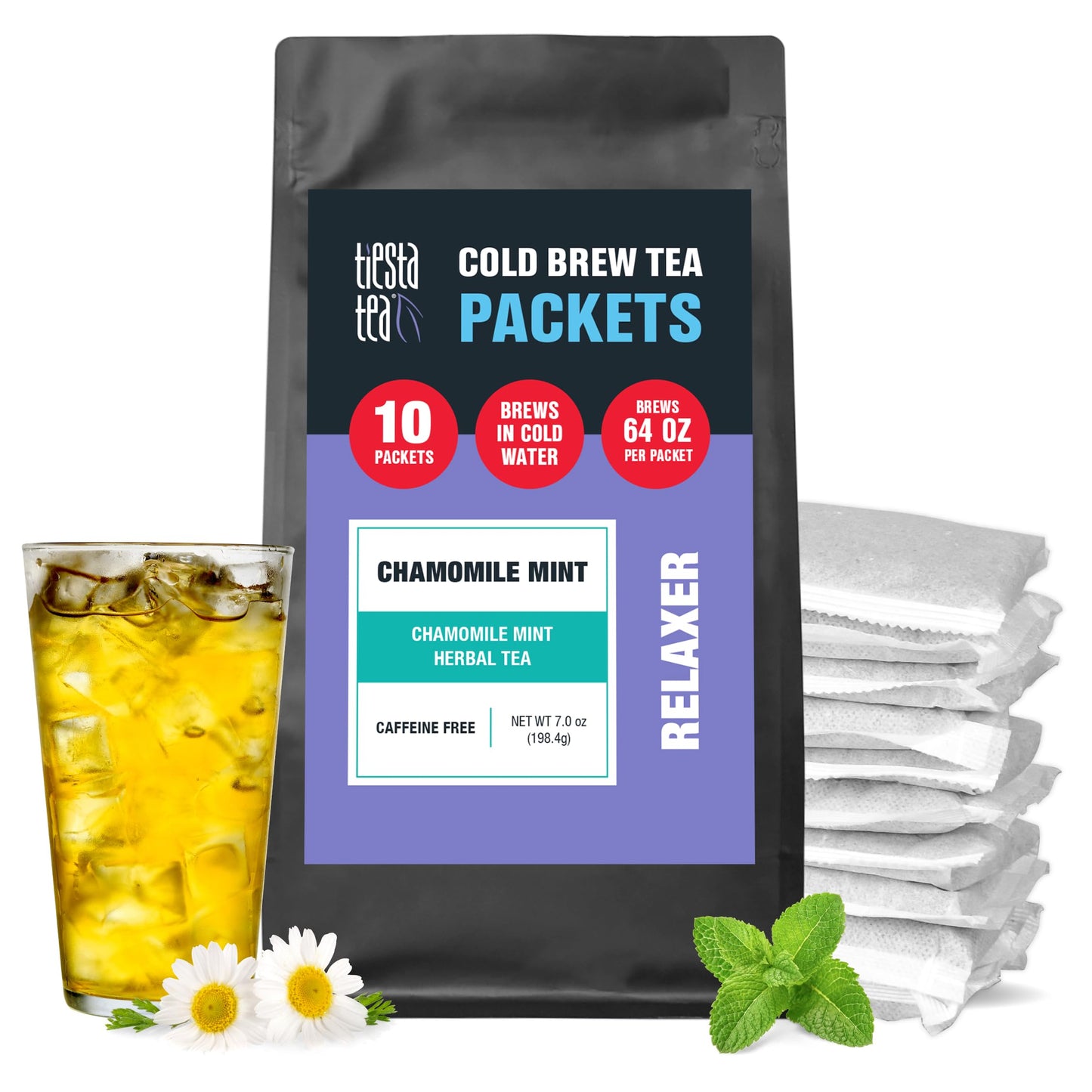 Tiesta Tea - Meyer Lemon Zest Cold Brew, Loose Leaf, Premium Blend