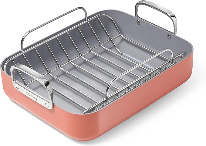 Caraway Roasting Pan, 16x13" Roasting Pan with Rack