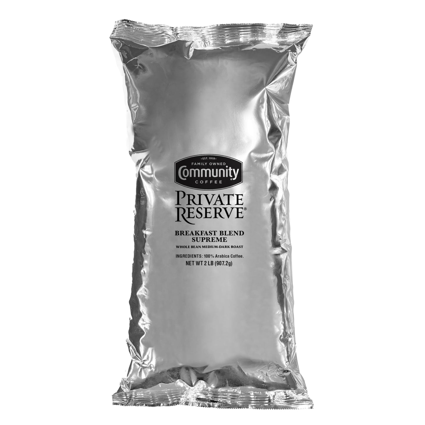 Community Coffee Dark & Bold Espresso Blend, Dark Roast Whole Bean Coffee, 11 Ounce Bag (Pack of 1)