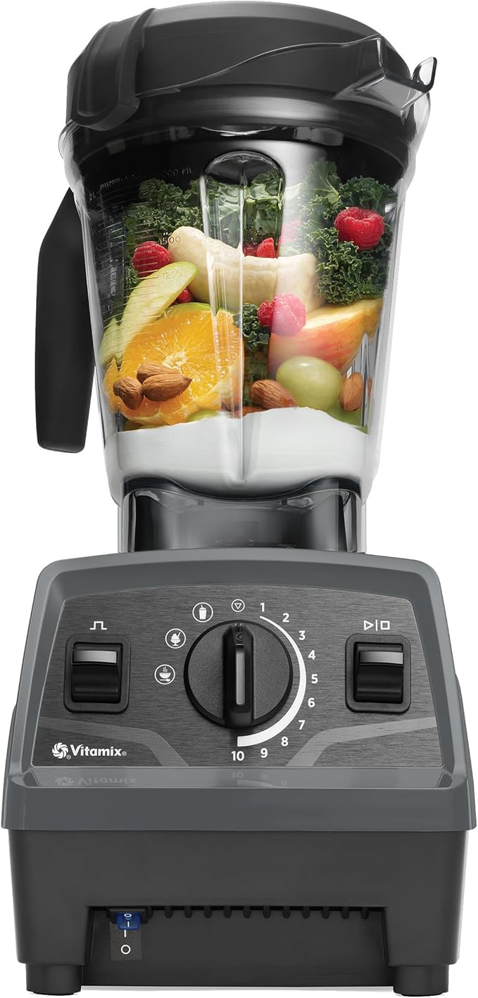 Vitamix Explorian with Programs Blender, Black (Renewed Premium)