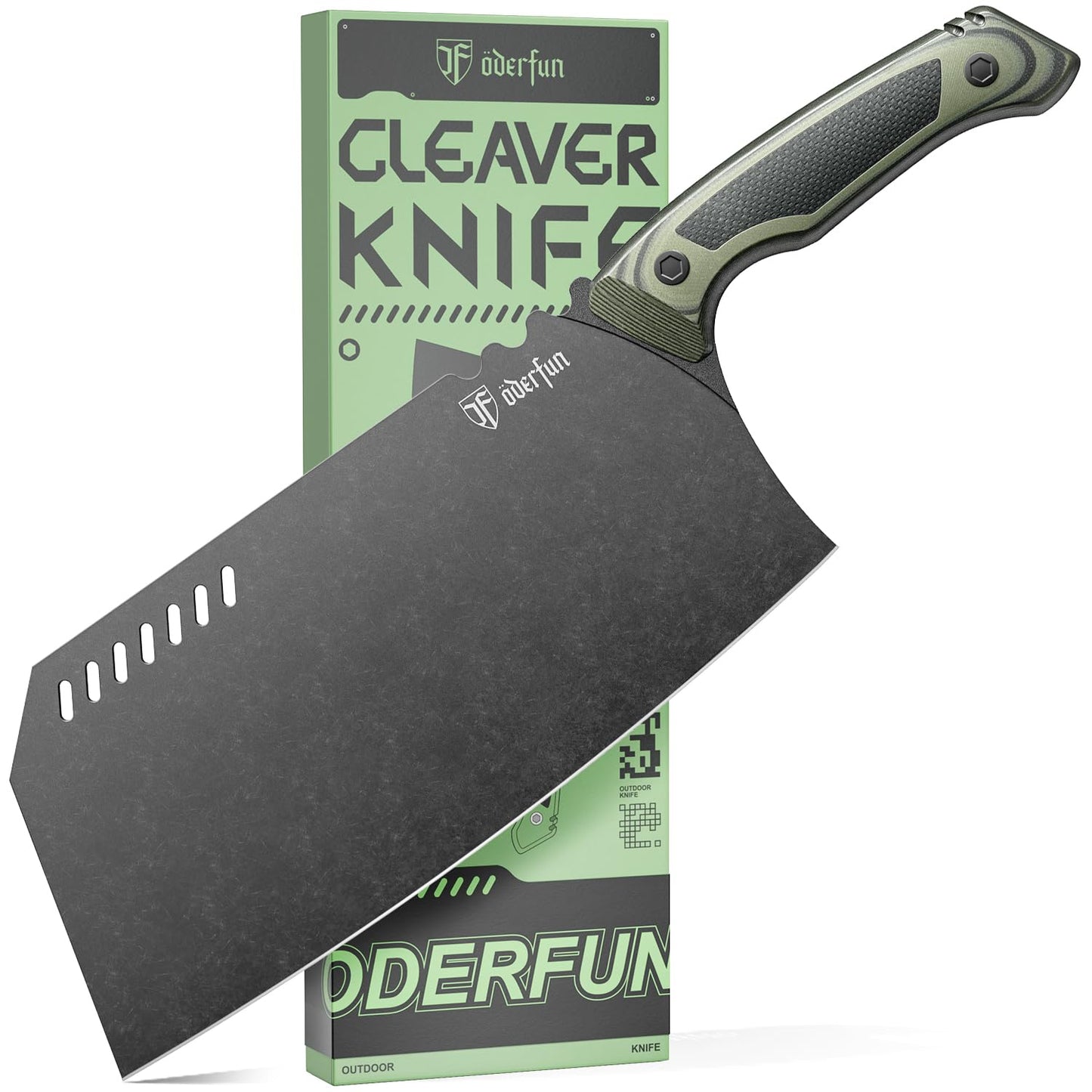 ODERFUN Kitchen Utility Knife, 5.5 Inch Chef Knife, Ergonomic G10 Handle