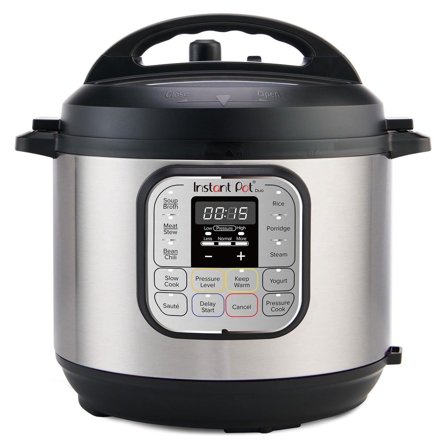 Instant Pot Duo 6 Qt 7-in-1 Electric Pressure Cooker, Stainless Steel