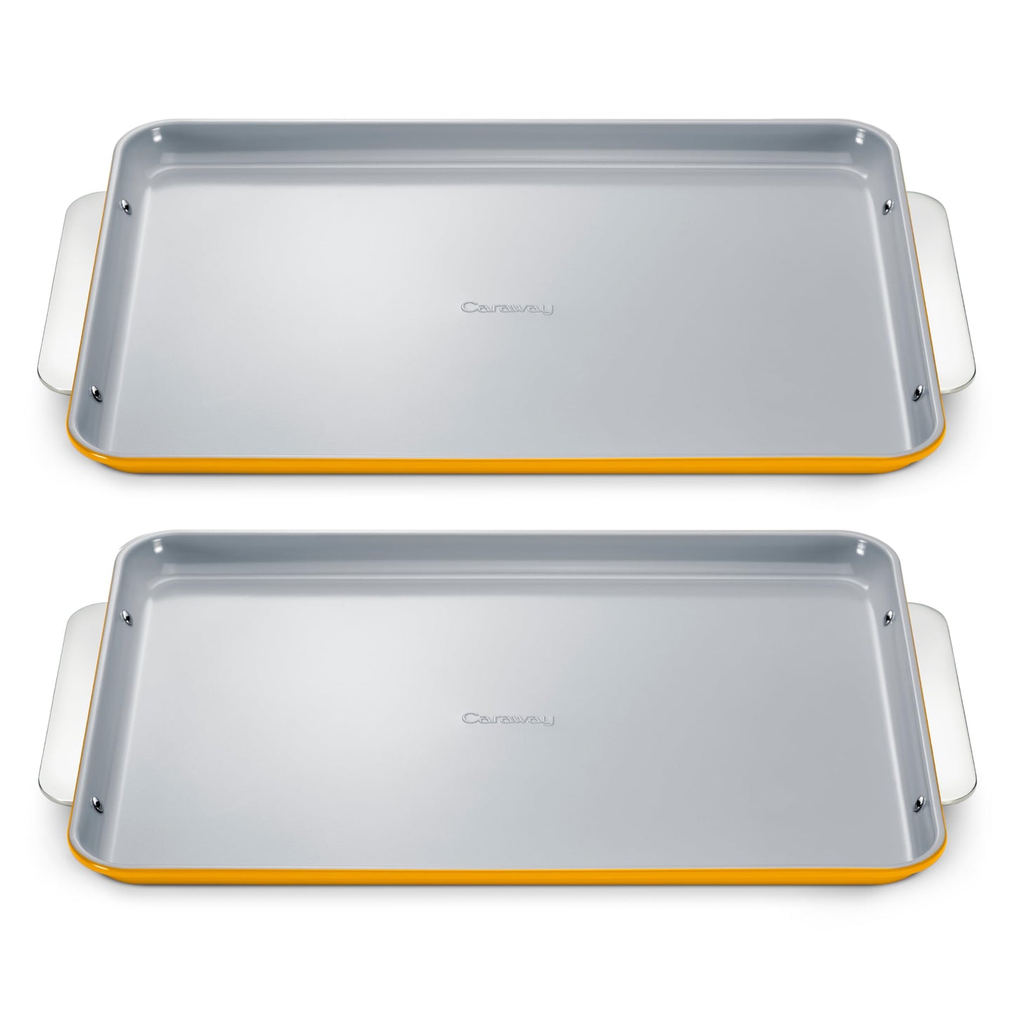Caraway Non-Stick Ceramic Small Baking Sheet Duo