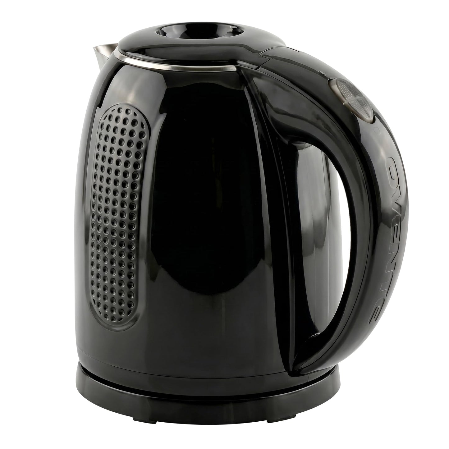 OVENTE 1.7L Double Wall Electric Tea Kettle, 1100W Power, Black KD64B