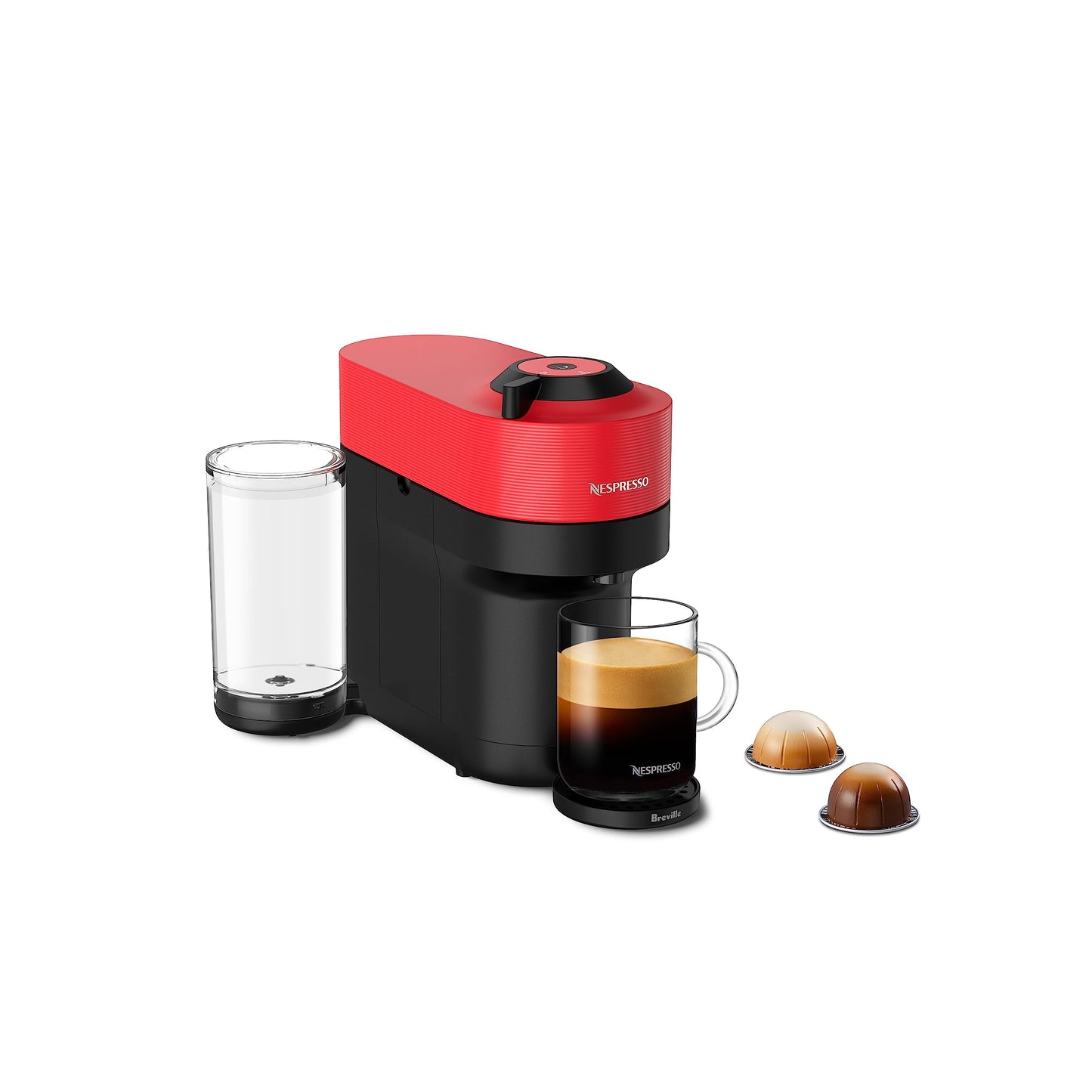 Nespresso Original Vertuo Pop+ Coffee & Espresso Maker by Breville, Grey