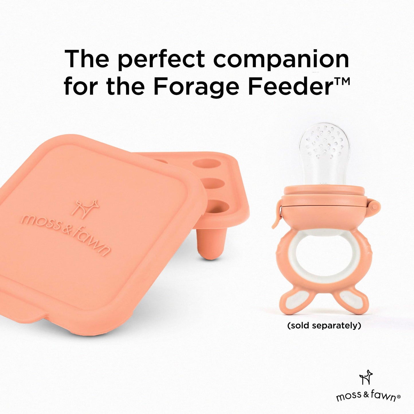 Moss and Fawn Ice Cube Tray - Breast Milk Popsicle Mold - Fern