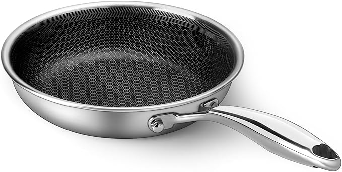 Innerwell 12" Non Stick Frying Pans, Nonstick Frying Pan With Lid
