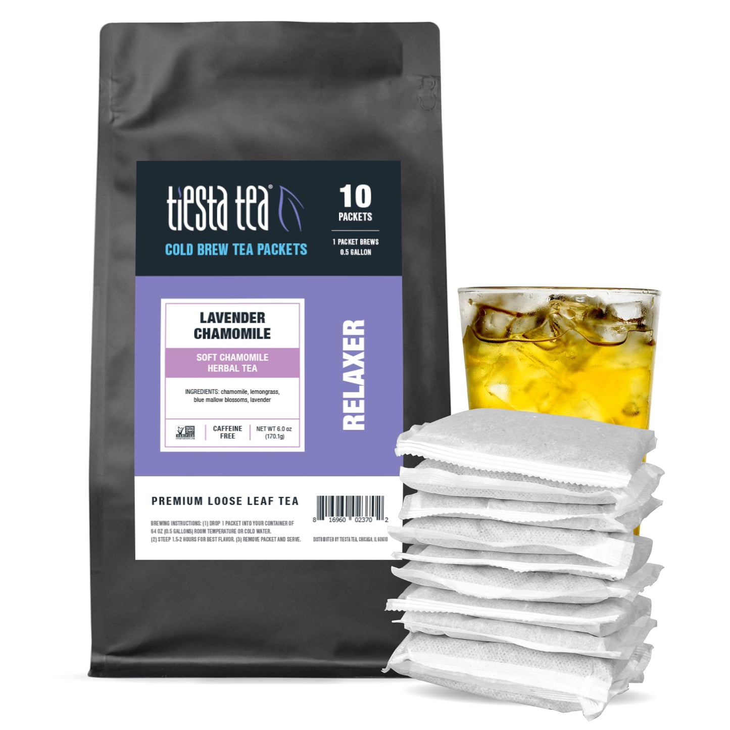 Tiesta Tea - Meyer Lemon Zest Cold Brew, Loose Leaf, Premium Blend
