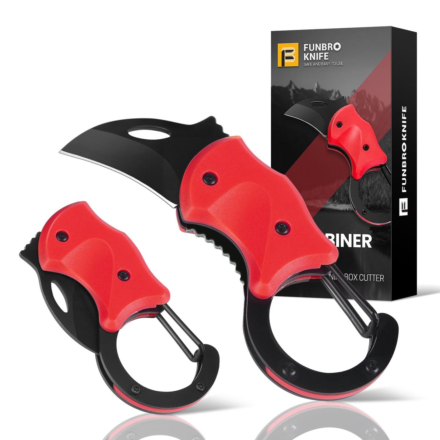FUNBRO 2 Pack Small Pocket Knife Gifts for Men & Women