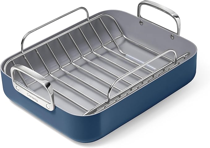 Caraway Roasting Pan, 16x13" Roasting Pan with Rack