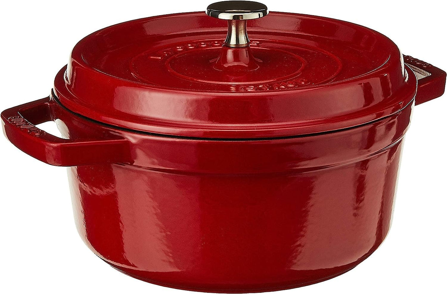 STAUB Cast Iron Round Cocotte, Dutch Oven, 2.75-quart, serves 2-3, Made in France, Matte Black