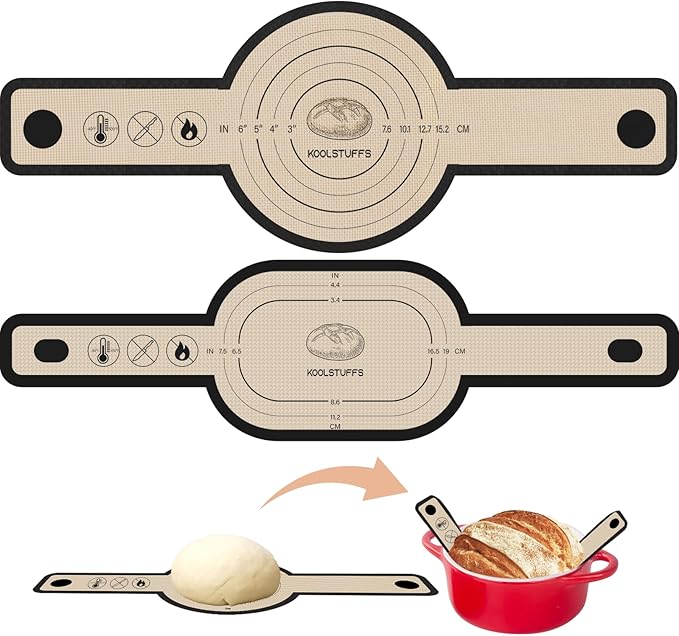 Koolstuffs Silicone Bread Sling, Nonstick & Easy to Clean, 2 PCS
