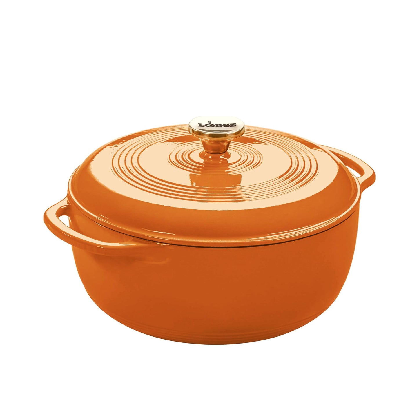 Lodge Essential Enamel Cast Iron Dutch Oven, 6 Quart, Lagoon