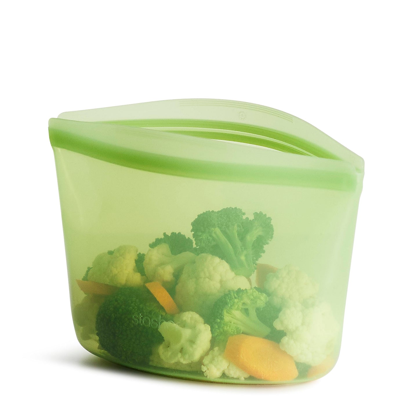 Stasher Silicone Reusable Storage Bag, 2-Cup Bowl, Reusable Freezer Bag, Microwave, Dishwasher, Oven Safe, Sous Vide, Lunch Containers, Eco Friendly, Food Storage Bags, Snack Bags, 16 oz, Lavender