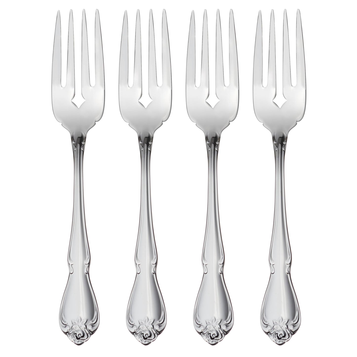 Oneida True Rose 5 Piece Everyday Flatware Serving Set