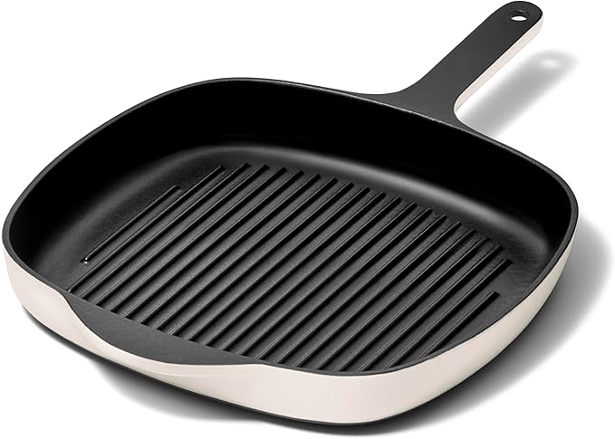 Caraway Enameled Cast Iron 10.5" Grill Pan