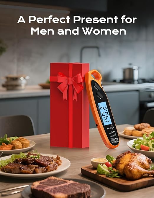 Otemly Digital Meat Thermometer for Cooking with Dual Probe