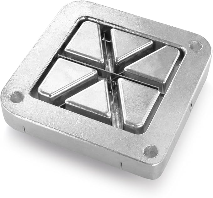 New Star Foodservice 37364 French Fry Cutter Replacement Pushing Plate, 1/4", Metallic