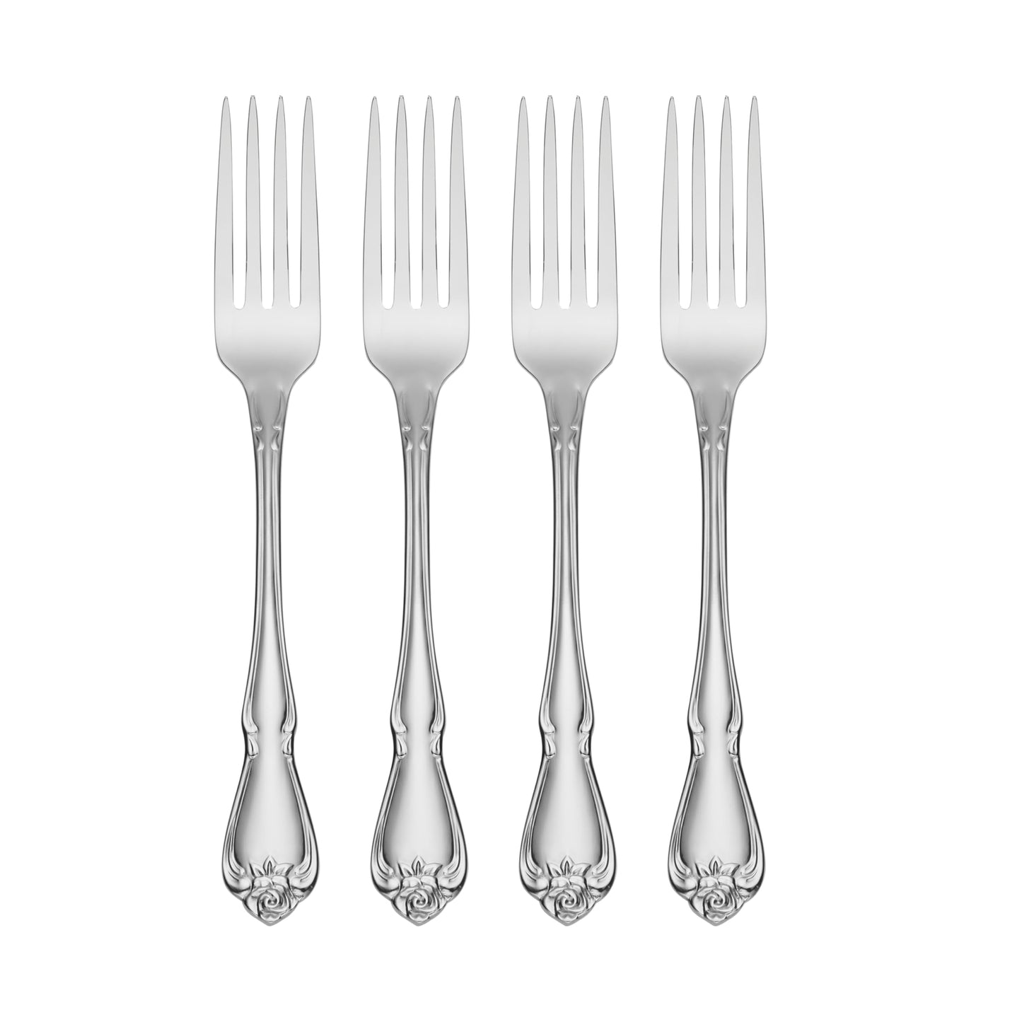 Oneida True Rose 5 Piece Everyday Flatware Serving Set