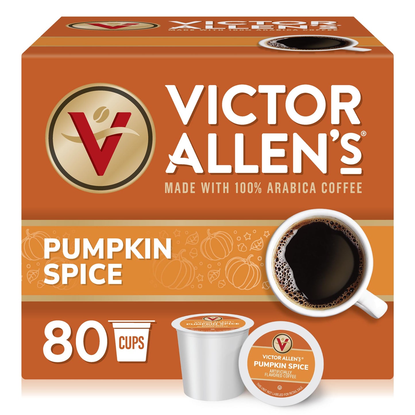 Victor Allen's Coffee Caramel Macchiato Flavored, Medium Roast, 42 Count, Single Serve Coffee Pods for Keurig K-Cup Brewers