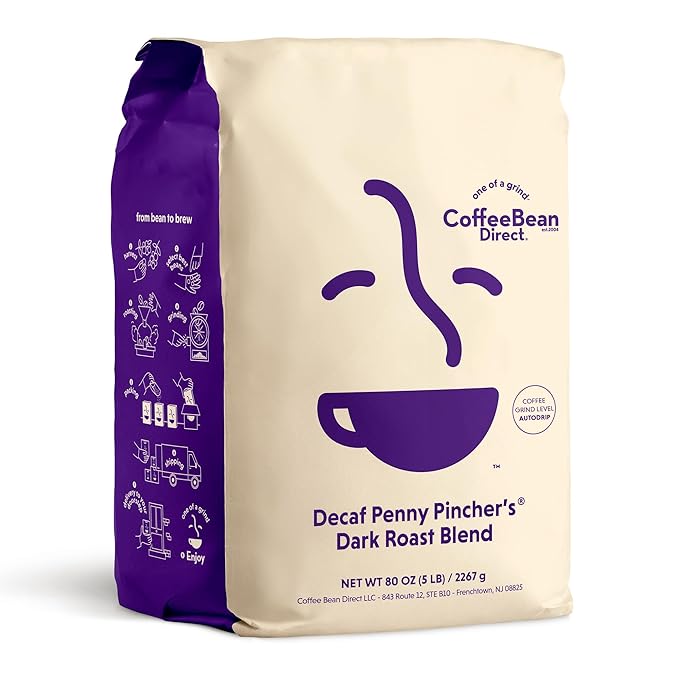 Coffee Bean Direct Poor Man's Blend®, Whole Bean, 1lb Bag