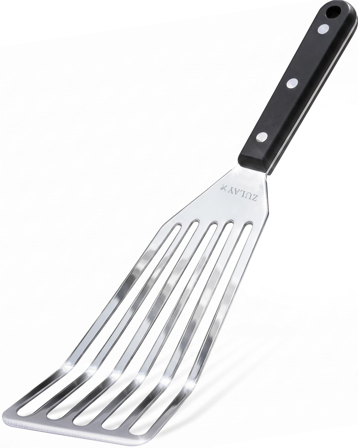 Zulay Kitchen Stainless Steel Fish Turner Spatula