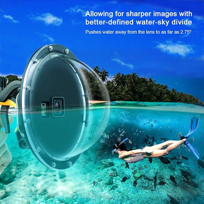 Dome Port for GoPro Hero 2018/7/6/5 Black