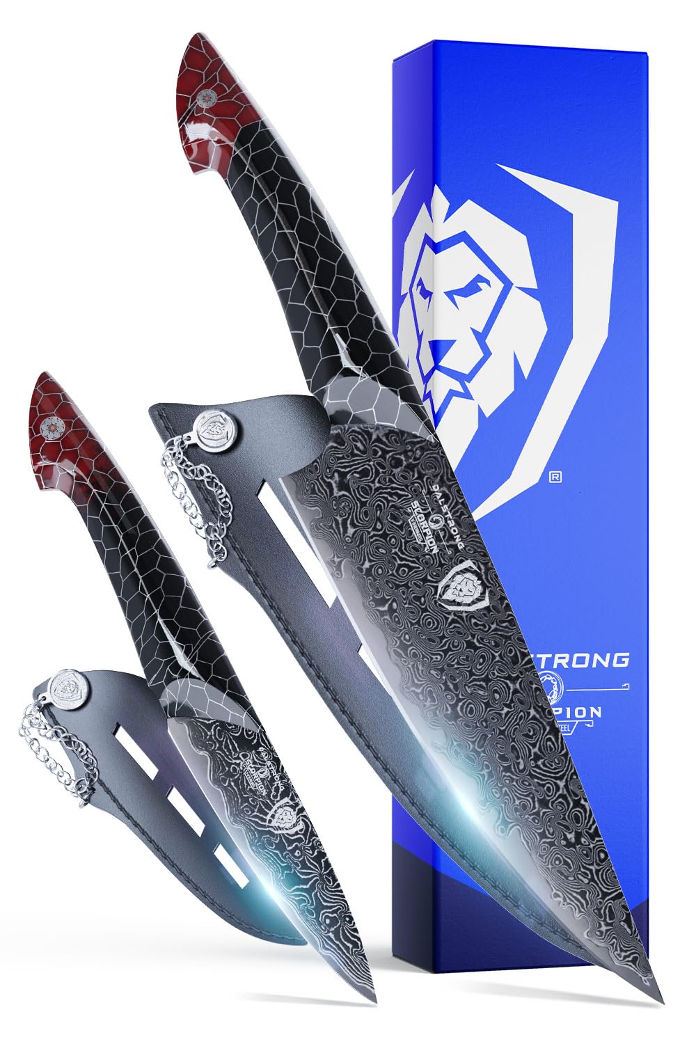 Dalstrong 8" Chef Knife - AUS-12V Steel 66+ HRC