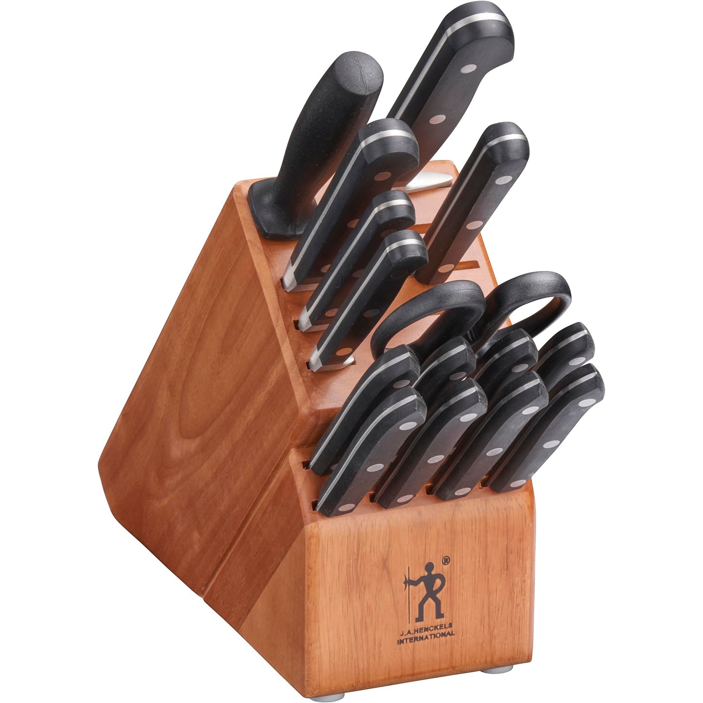 HENCKELS Forged Synergy 16-pc East Meets West Knife Block Set, Black
