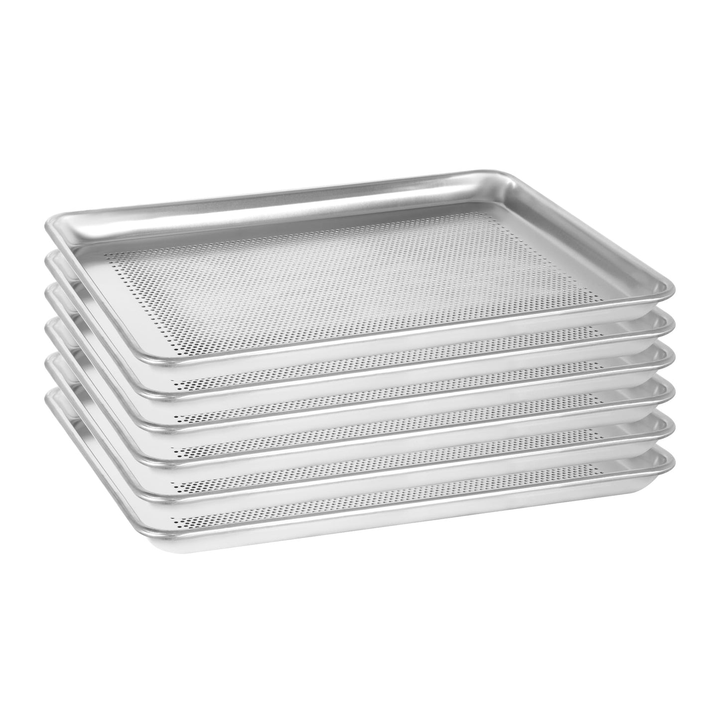 FSUON 6 Pack Aluminum Baking Sheet Pan, 21 x 15 in