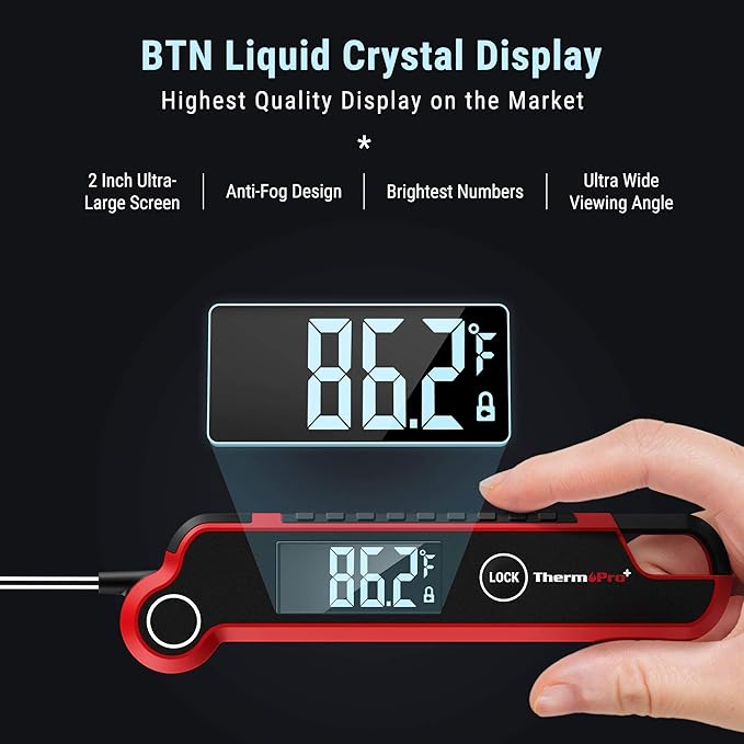 TempPro TempSwift 0.5 SEC Instant Read Meat Thermometer Digital