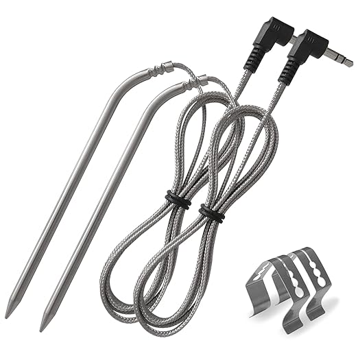 Replacement for RTD Temperature Sensor Probe, Compatible with Camp Chef Wood Pellet Grills, Replace for Part PG24-44