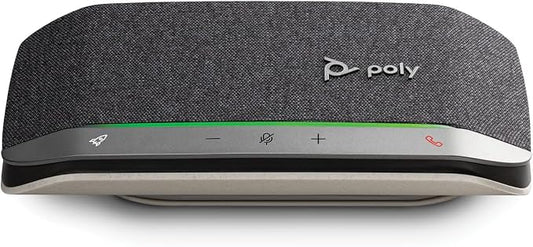 Poly Sync 20 USB-C Personal Portable Smart Speakerphone – Noise/Echo Reduction
