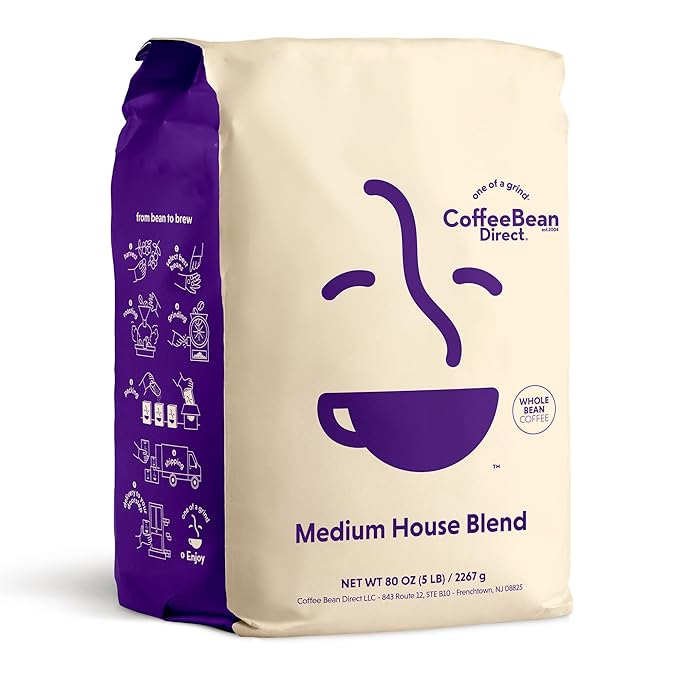 Coffee Bean Direct Poor Man's Blend®, Whole Bean, 1lb Bag