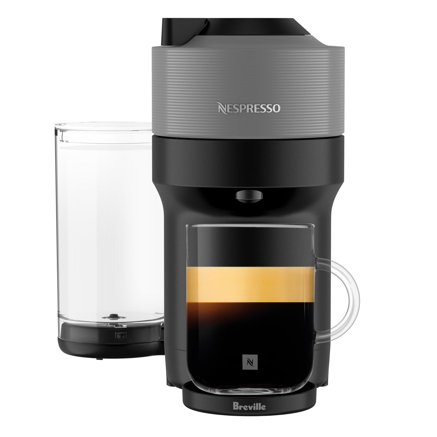 Nespresso Original Vertuo Pop+ Coffee & Espresso Maker by Breville, Grey