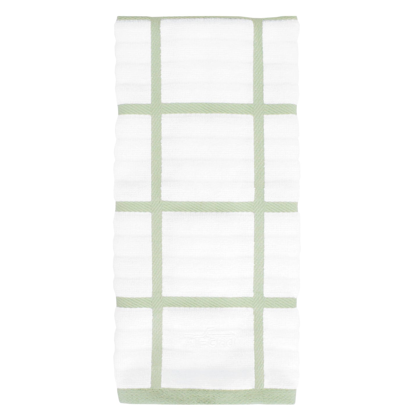 All-Clad Solid Kitchen Towels: Highly Absorbent, Super Soft Long Lasting - 100% Cotton, 17"x30" Tea Towels for Cleaning & Drying Dishes, Pans, Glassware, or Countertops, (2-Pack), Fennel