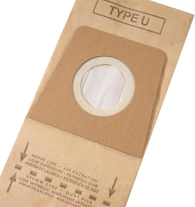20PK Vacuum Bags for Dirt Devil Royal Type U 3920047001 3920048001