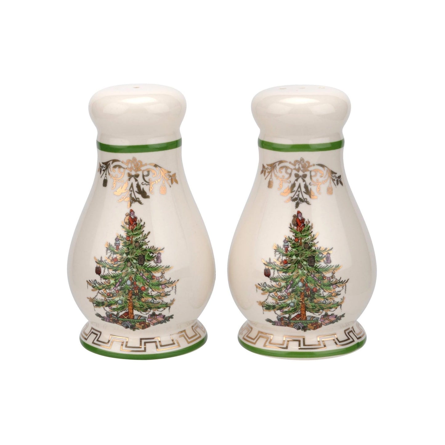 Spode – Christmas Tree Gold – Napkin Rings – Gold, Set of 4