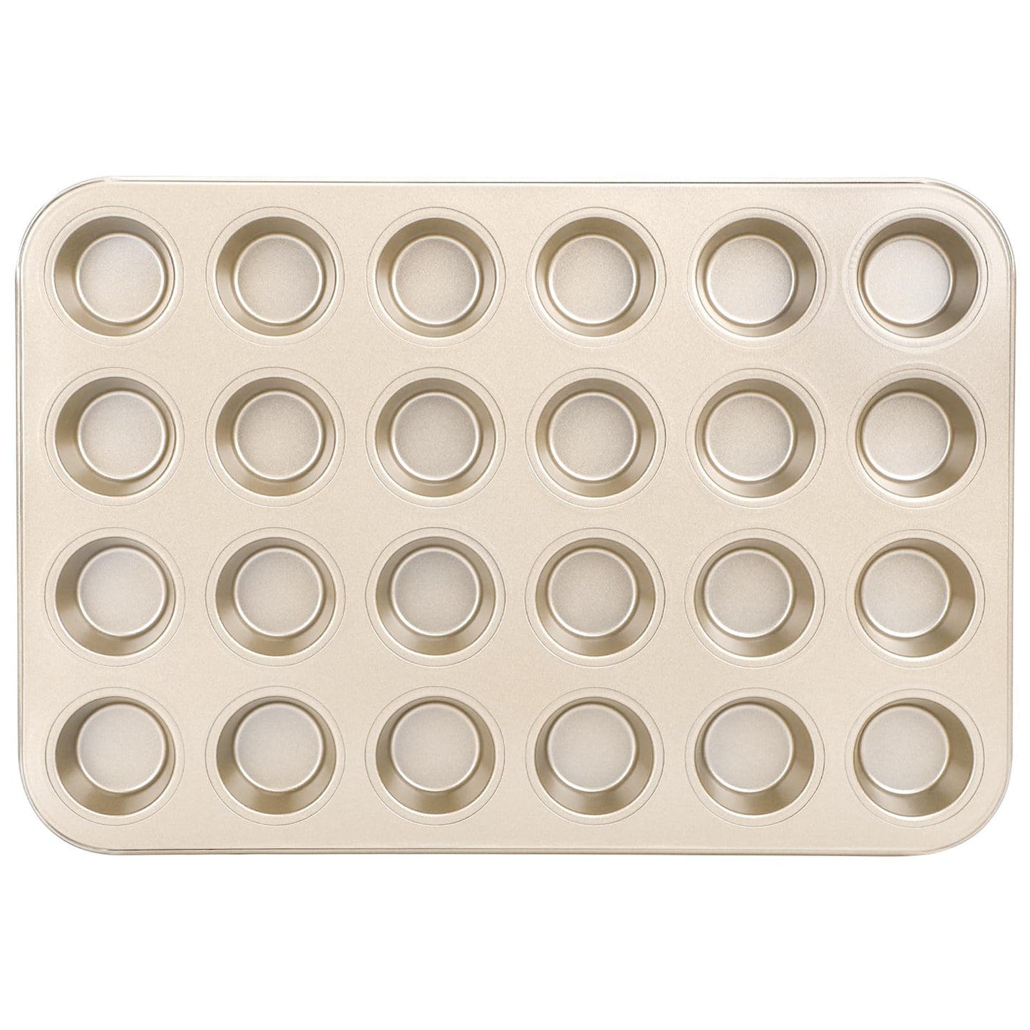 Beasea Brownie Pan with Dividers, 1 Set 12 Cavity All Edges Square Cupcake Brownie Pans Mini Cake Non Stick Baking Carbon Steel Bread Mold Small Edge 3x4 Individual Cutter Sheet Tray for Cookie Oven