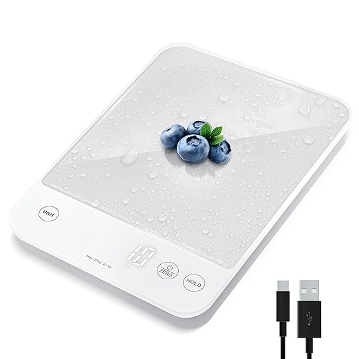 Etekcity Food Kitchen Scale, Digital Grams and Ounces, Medium