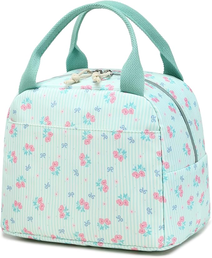 Bluboon Lunch Box for Women Cute Lunch Bag Reusable Insulated Lunch Bags Large Capacity Lunchbox Cooler for Work Picnic or Travel